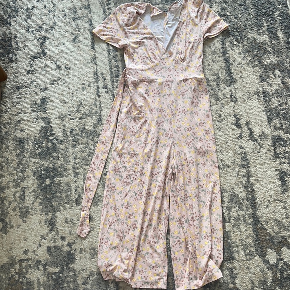 BCBG floral romper
